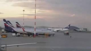 Boeing-737-800 "Travel" взлет из Шереметьево