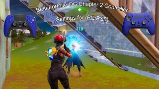 Best Fortnite OG Chapter 2 Controller Settings for (PC/PS5)