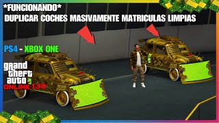 FUNCIONANDO* | SOLO MONEY GLITCH DUPLICAR COCHES PLACAS LIMPIAS GTA V ONLINE 1.50 | PS4 - XBOX ONE