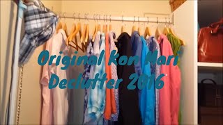 Original Kon Mari Wardrobe Declutter