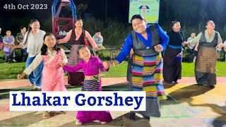 Mundgod Lhakar Gorshey || Lhakar Sang || 4th Oct || Tibetan Circle Dance || Tibetan Vlogger ||