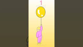 I full down #balloon #fly #animation #notnot #shorts