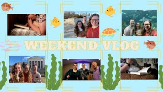 Weekend Vlog l Shedd Aquariam, Rom Coms, Sunday Singing