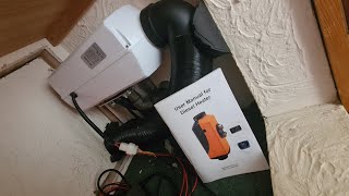 How a Chinese diesel heater is heating my ensuite & bathroom & bedroom in my house loft conversion