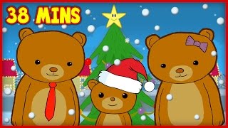 Silent Night, Jingle Bells And More | Christmas Songs For Children | 38 Minutes By BubblePopBox