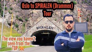 Oslo🇳🇴 To Drammen SPIRALEN |Norway Tour | Beautiful View of City | Travel to Norway |