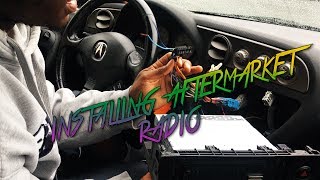 Acura RSX - Aftermarket Radio Install