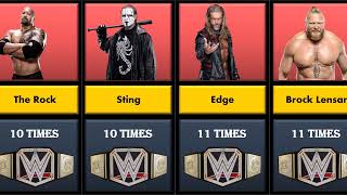 The Most WWE World Heavyweight Champions in History | Legends of the Ring |WWE Heavyweight Champions