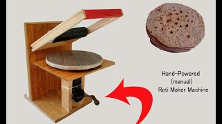 How To Make A Manual Roti Maker Machine | DIY How To Make Roti Maker Machine At Home