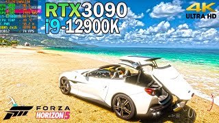 Forza Horizon 5 : i9-12900K + RTX 3090 | 4K Max Settings 8xMSAA | DDR5 Ram