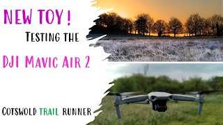 NEW TRAIL RUNNING TOY! - Trying out the DJI Mavic Air 2!