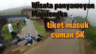 riding ke wisata terasering panyaweyan Majalengka // jalan nya ekstrim dan menguji nyali ...