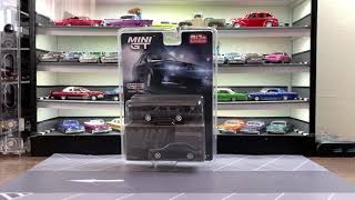 Mini GT Mijo Exclusives BMW M3 AC Schnitzer Black 1/64