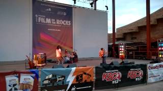 The Yawpers at Red Rocks Ampitheatre before Film on the Rocks