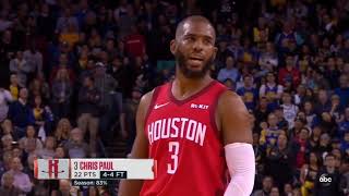 Rockets vs Warriors Crazy Last Minutes 2019!