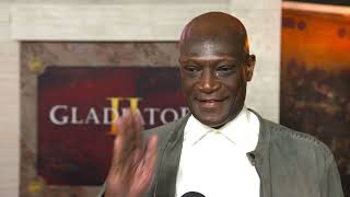 Gladiator II Los Angeles Premiere - itw Peter Mensah (Official video)