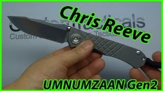 CRK Chris Reeve Knives Umnumzaan Second Generation Knife Review