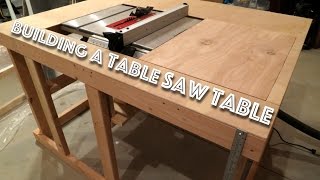 Making a cheap table saw table (Part 1)