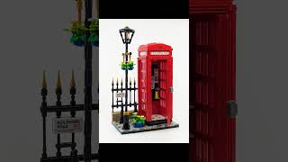 21347: Red London Telephone Box #LEGO #RLFM #LEGOIdeas #AFOL