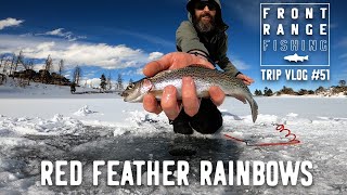 Red Feather Lakes Ice Fishing 2023 | Vlog #51