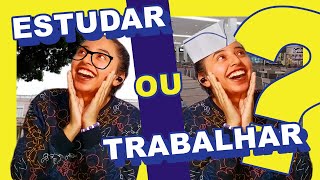 DEVO FAZER FACULDADE✍ OU TRABALHAR??? | Chat de Estudante