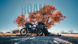 Riding across Australia, heading up the west coast, solo motorcycle camping adventure S2 Episode 15