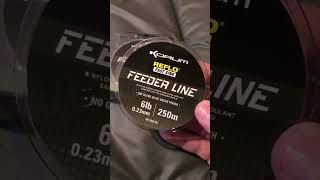 Fast Sink Feeder Line that does the job #shortsvideo #korum #fishingtips #feederfishing