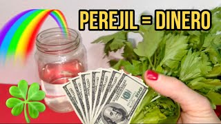 PEREJIL PARA ATRAER DINERO💰🍀