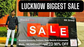 LUCKNOW MEIN LAGI SABSE BADHI SALE 🤩 | UPTO 90% Off | BRANDED STORE SALE | NAWABI VLOGS | #lucknow