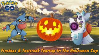 Froslass & Toxicroak Winning Against Bad Leads In The Halloween Cup | Pokemon Go | GoBattle League |