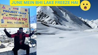 Itni Thand Kaise Subah Subah? | June mein bhi lake freeze hai | Gongo Rangjon to Kullu | Episode 6