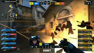 s1mple full tilt with faze nade's !!