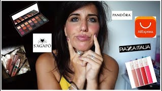 HAUL MISTO E TANTI AUTOREGALI! SEPHORA, PIAZZA ITALIA, PANDORA, MAYBELLINE, S'AGAPO'