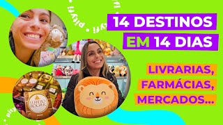 14 DESTINOS EM 14 DIAS: Ep. 08 - Tour por Papelarias, Farmácias e Mercadinhos da Europa