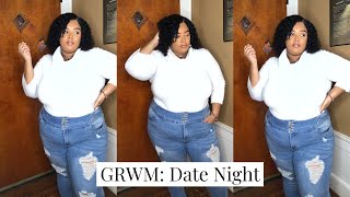 GRWM | Date Night | Nails + Hair + Outfit