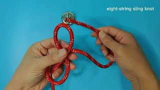 Two kinds of sling knots that must be used in life