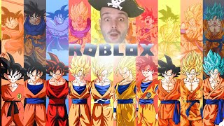 Mais de 10 Transformações foram feitas nesse jogo do dragonball z no Roblox