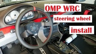 OMP WRC Steering Wheel Install - BMW E46 M3