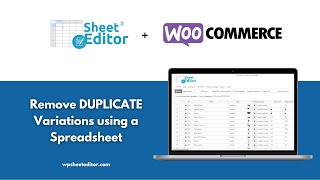 WooCommerce - How to Delete DUPLICATE Variations