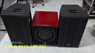 Thanh Lý Combo 3 LOA KARAOKE 2 Full 30 1 SUB điện 30 Giá 8 Triệu