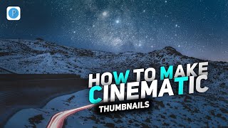 How To Make CINEMATIC Thumbnails. | In PIXELLAB | By MS TIPS AND TRICKS!