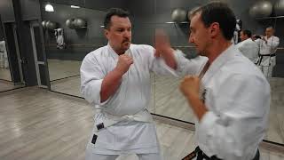 Itosu-no Passai punching method. Kyudokan Moscow.