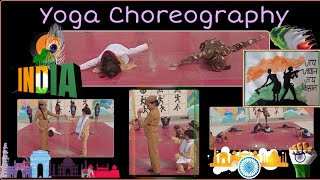 Jai Jawan Jai Kisaan|Yoga Choreography|Yoga Acrobatics|Group Yoga