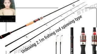 Unboxing shadow for the win fishing rod two tips M@ML bagay talaga sa sharky kaskting III ko