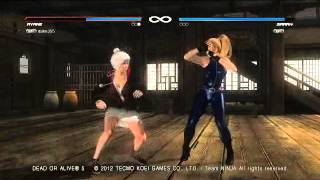 DOA5(Dsik) AYANE vs SARAH (T.ONI)