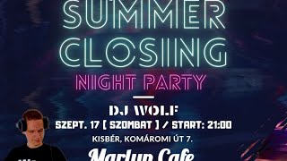 WOLF - Marilyn Streetfood & Cafe Kisbér 2022.09.17