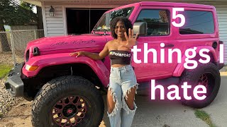 What I hate about my modified Jeep | pt. 2