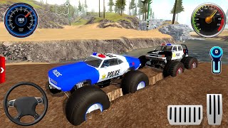 Offroad Police Monster Truck Multiplayer Mud Racing For Android 3D Driving Gameplay Off-road Outlaws