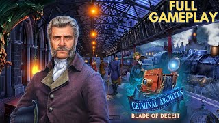 Criminal Archives 4: Blade Of Deceit Full Walkthrough #letsplay #criminalarchives #fullgameplay