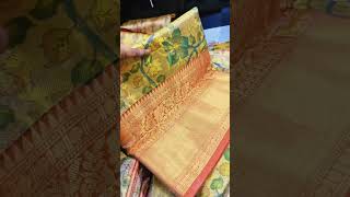 semi kanchi pattu sarees price : 2800/- freeship whtsapp 6281920934